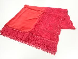 ビロードレース花模様ショール